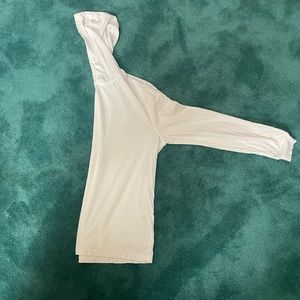 Long hoodie thin material j crew large long sleeve